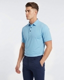 ÁO POLO GOLF NAM TAY NGẮN MÀU XANH DƯƠNG KẺ SỌC NGANG PL60529D8