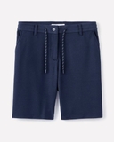 QUẦN SHORT THUN NAM PHỐI DÂY RÚT MÀU XANH NAVY QS60604M3