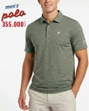 ÁO POLO GOLF NAM TAY NGẮN MÀU XANH RÊU PL60529D3