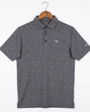 ÁO POLO GOLF NAM TAY NGẮN MÀU XÁM PL60529D6