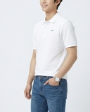 ÁO POLO NAM VẢI COTTON TAY NGẮN MÀU TRẮNG PL60527N3
