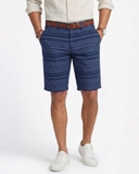 QUẦN SHORT NAM KẺ SỌC NGANG MÀU XANH NAVY QS60605M3