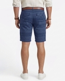 QUẦN SHORT NAM KẺ SỌC NGANG MÀU XANH NAVY QS60605M3