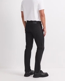 QUẦN DÀI KAKI GIẢ JEAN NAM PHOM ỐNG ĐỨNG MÀU ĐEN QK60711D4