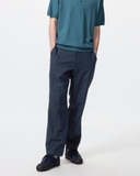 QUẦN DÀI LINEN NAM LƯNG CO GIÃN MÀU XANH NAVY QL60730T2