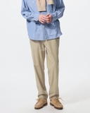 QUẦN DÀI LINEN NAM LƯNG CO GIÃN MÀU BE QL60730T4
