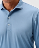 ÁO POLO NAM TAY DÀI MÀU XANH DƯƠNG NHẠT PL60804D2