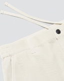 QUẦN DÀI LINEN NAM LƯNG CO GIÃN MÀU KEM SÁNG QL60730T5