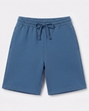 QUẦN SHORT UNISEX VẢI THUN LƯNG CO GIÃN MÀU XANH DƯƠNG QS60630V1