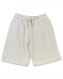 QUẦN SHORT UNISEX VẢI THUN LƯNG CO GIÃN MÀU KEM QS60630V3
