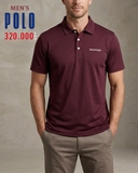 ÁO POLO THỂ THAO NAM TAY NGẮN MÀU ĐỎ ĐÔ PL60818H1