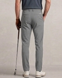 QUẦN DÀI GOLF NAM ỐNG ĐỨNG LƯNG PHỐI THUN CO GIÃN MÀU XÁM QG60808T1