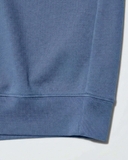 ÁO THUN NAM CỔ TRÒN TAY RAGLAN BO LAI MÀU XANH LAM AT60914T5
