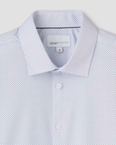 ÁO SƠ MI NAM PHOM SLIMFIT TAY DÀI HỌA TIẾT CHẤM BI SM60921T6