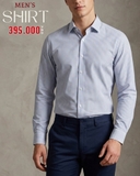 ÁO SƠ MI NAM PHOM SLIMFIT TAY DÀI KẺ SỌC DỌC SM60921T3