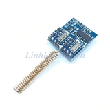 Module phát tín hiệu điều khiển cửa cuốn hai tần số 433Mhz 315Mhz cổng Uart