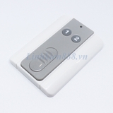 Điều khiển xa RF 433Mhz 2 nút kiểu cài, mã cố định