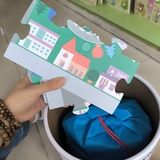 Đồ chơi gỗ Xếp khối thành phố 100 pcs, đồ chơi cho bé trên 3 tuổi sáng tạo