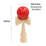 Trò chơi Kendama gỗ tự nhiên - trò chơi sáng tạo giúp trẻ phát triển thể chất và khéo léo