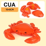 Đồ chơi cắt trái cây rau củ thức ăn bằng nhựa kèm giỏ đựng gọn gàng, bộ đồ chơi nấu ăn cho bé