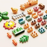 1671D-3 Lego trượt 255 Chi Tiết - Kèm tấm đế