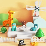 1671D-3 Lego trượt 255 Chi Tiết - Kèm tấm đế