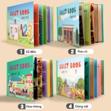 Học liệu bóc dán Busy book đa dạng chủ đề, kích thích sự sáng tạo và tư duy của trẻ