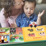 Học liệu bóc dán Busy book đa dạng chủ đề, kích thích sự sáng tạo và tư duy của trẻ