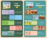 Học liệu bóc dán Busy book đa dạng chủ đề, kích thích sự sáng tạo và tư duy của trẻ