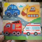 Tranh ghép gỗ nổi 18x18