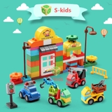 Lắp ráp Mô hình thành phố 105pcs Xe 1614-2 Lego