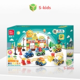 Lắp ghép 177pcs ô tô và nhà 1615-1 Lego