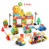 Lắp ghép 177pcs ô tô và nhà 1615-1 Lego