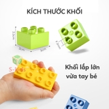Lắp ráp Mô hình thành phố 105pcs Xe 1614-2 Lego