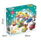 Lắp ráp Mô hình thành phố 105pcs Xe 1614-2 Lego