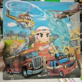 Tranh ghép gỗ 100 mảnh