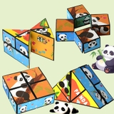 Đồ Chơi Khối Rubik 3D - Khối Rubic Magic Biến Thể Đa Dạng Mẫu Cho Bé Phát Triển Tư Duy Logic