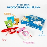 Máy Đọc Truyện - Đồ chơi đọc truyện tư duy Miu bé nhỏ cho trẻ phát triển các kỹ năng toàn diện