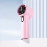 Quạt cầm tay mini 100 cấp độ gió,tích điện dung lượng 3000mAh, hiển thị đèn led, gọn gàng, tiện dụng