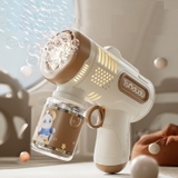 Phiên bản mới - Máy thổi bong bóng cầm tay thiết kế gọn gàng, tạo bóng nhiều, không rò rỉ nước