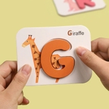 Thẻ chữ số gỗ