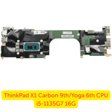 Mainboard Lenovo ThinkPad X1 Carbon Gen 9 được test hoạt động thực tế trước khi giao