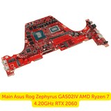 Main Asus ROG Zephyrus GA502IV Ryzen 7 RTX 2060 chính hãng