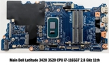 Main Dell Latitude 3420 3520 CPU i7-1165G7 2.8 GHz