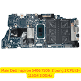 Mainboard Dell Inspiron 5406 7506 i3-1115G4 chính hãng, lấy ngay trong ngày