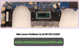 Main Lenovo ThinkBook 13s G4 IAP CPU I71260P