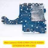 Mainboard Lenovo Legion Y540-17IRH CPU i5-9300H VGA GTX1650 zin chưa sửa chữa