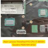 Main Lenovo ThinkPad P72 hỗ trợ RAM DDR4 ECC/Non-ECC 128GB