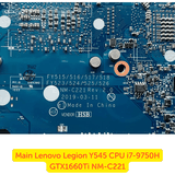 Kỹ thuật viên thay main Lenovo Legion Y545 i7-9750H chuyên nghiệp