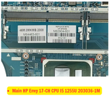 Khe RAM DDR4 DDR5 Trên Main HP Envy 17-CH 203036-1M